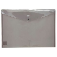 Папка- конверт на кнопке А3 COMIX BLAZE серая