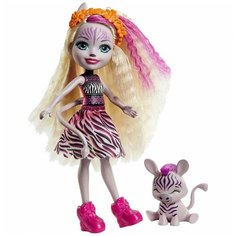 Кукла Enchantimals Зейди Зебра и Реф GTM27
