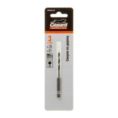 Сверло по дереву 3х35х81 шестигр. GEPARD (GP0422-03) Gepard.