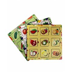 Вкладыш "Фрукты, овощи, ягоды Woodland