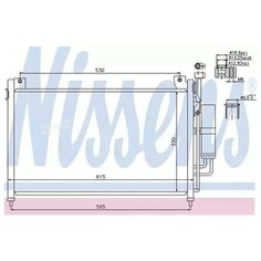 NISSENS 940033 Радиатор кондиционера