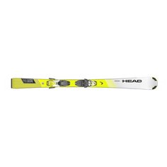 Горные лыжи Head Supershape SLR Pro White/Neon Yellow + SLR 7.5 AC (120-150) (20/21) (130)