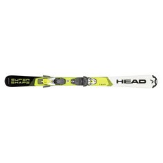 Горные лыжи Head Supershape Team White/Yellow + SP 75 (117-157) (117)