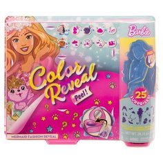Barbie® Кукла- сюрприз Русалка с сюрпризами внутри Mattel