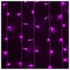 Гирлянда Sh Lights Занавес OLDCL625-E, 240 х 150 см, 625 ламп, фиолетовые диоды/прозрачный провод