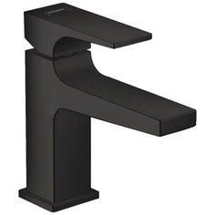 Смеситель Hansgrohe Metropol 32500670 для умывальника, с донным клапаном, 100мм, черный матовый