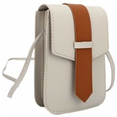 Сумка кросс-боди женская OrsOro, искусственная кожа, бежевый