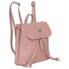 Сумка-рюкзак женская OrsOro, искусственная кожа, светло-бежевый