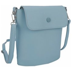 Сумка кросс-боди женская OrsOro, искусственная кожа, голубой