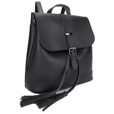 Сумка-рюкзак женская OrsOro, искусственная кожа, черный