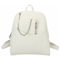 Сумка-рюкзак женская OrsOro, искусственная кожа, белый