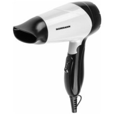 Фен Normann AHD-419/421, черный/белый