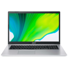 17.3" Ноутбук Acer Aspire 5 A517-52-36K7 (1920x1080, Intel Core i3 3 ГГц, RAM 8 ГБ, SSD 512 ГБ, Endless OS), NX.A5DER.008, pure silver