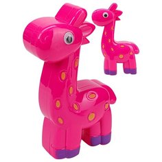 Набор косметики Рыжий кот Звезда вечеринки, Жирафик, тени для век, помада, аппликатор (КС-4769)