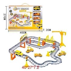 Автотрек Shantou с аксессуарами, с машинками