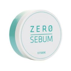 Etude House Рассыпчатая матирующая пудра Zero Sebum белый