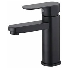 Смеситель для раковины KAISER Sonat тюльпан Black- Mat (34011-2)