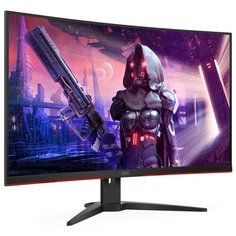 Монитор 31.5" AOC Agon CQ32G2SE/BK черно-красный