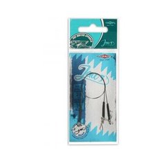 Поводок титановый "Mikado. Jaws Tytanowy Light", 35 см, 10 кг, 2 штуки