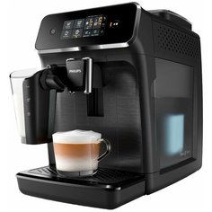 Кофемашина Philips EP2030 Series 2200 LatteGo, матовый черный