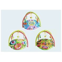 Развивающий коврик Shantou с игрушками на дугах
