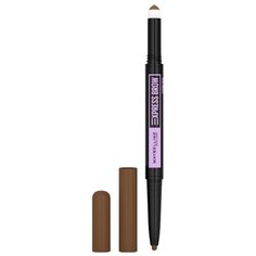 Maybelline New York карандаш для бровей Express Brow Satin, оттенок 025, Коричневый