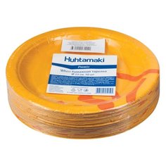 Одноразовые тарелки "Whizz", 50 штук, 23 см Huhtamaki