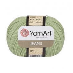 Пряжа YarnArt Jeans (11 - Салатовый)