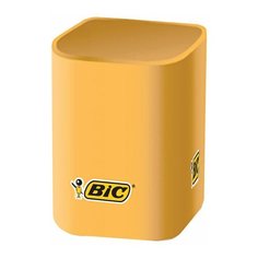Подставка-органайзер (стакан для ручек) с логотипом BIC, 7х7х10 см, пластиковый, 935660 502662