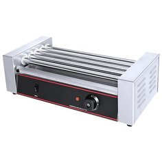 Гриль роликовый Viatto RG-5H серый/черный