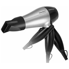 Фен Centek CT-2258, серебристый, черный