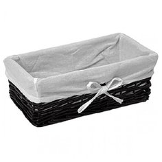 Корзина для белья WasserKRAFT Lossa 32x14x10,5 WB-120- S Коричневая