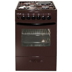 Плита комбинированная Лысьва ЭГ 1/3г01 МС-2у коричневый