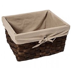 Корзина для белья WasserKRAFT Berkel 46x40x26 WB-480- L Коричневая