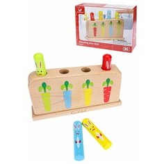 Стучалка «Прыгающие звери» (4 цв.) в коробке Junfa Toys
