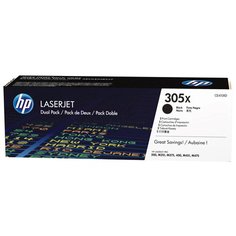 Картридж HP 410X черный (cf410xd)