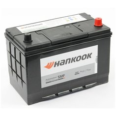 Аккумуляторная батарея HANKOOK 6СТ-100.0 (MF120D31FL) (обратная полярность, азиатский типоразмер, бортик)