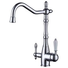 Смеситель для кухни со встроенным фильтром (краном) под питьевую воду Rose R158