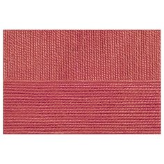 Пряжа для вязания ПЕХ Народная классика (30% шерсть, 70% акрил) 5х100г/400м цв.351 св. коралл Пехорка ПЕХ. НР- К.351