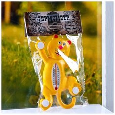 Добропаровъ Пластиковый термометр оконный "Тигр"в пакете