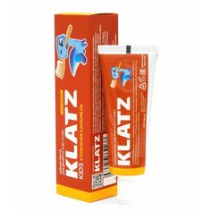 KLATZ / KIDS / Зубная паста для детей от 5 до 11 лет Утренняя карамель, без фтора, 40 мл