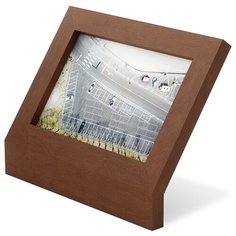 Панно и фоторамки Umbra Фоторамка Podium 10 х 15 см светлый орех