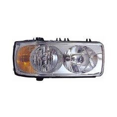 DEPO 4501101RLDEM 450-1101R- LD- EM_фара правая с указателем поворота с корректором H7/H1 \ DAF LF45/55, CF65/75/85,95X