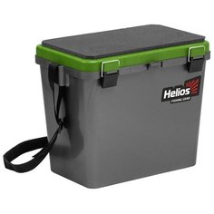 Ящик рыболовный зимний односекционный серый/салатовый (HS- IB-19- GG-1) Helios