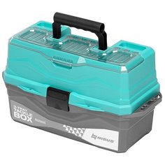 Ящик для снастей Tackle Box трехполочный бирюзовый (N- TB-3- Т) NISUS