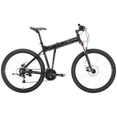 Складной велосипед STARK Cobra 27.2 HD (2021)(18 / черный-серый/18)