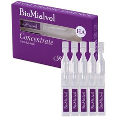 БиоМиалВел Hyaluronic Essence Эссенция концентрат гиалуроновой кислоты для лица и шеи, 1 мл , 5 шт.