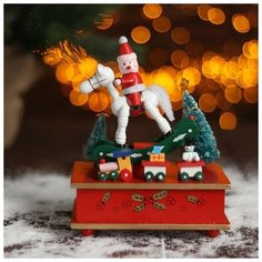 Новогодний сувенир «Новогодняя сказка», 9,3х13х17 см Лесная мастерская