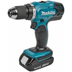 Дрель- шуруповерт Makita DDF453SYE, 18 В Li- Ion 2x1.5 Ач, 1х3 Ач