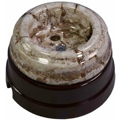 Подъемная рамка для выключателя\розетки (керамика) коричневый Retrika арт. RС1-01002